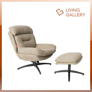 Living Gallery Accent Chair with Ottoman | Chair | Sofa | Ottoman LGAC154