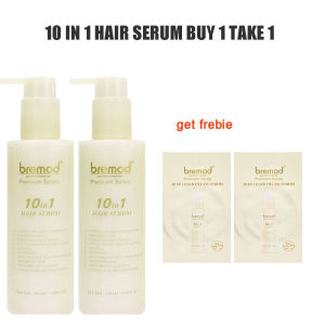 Bremod Premium 10 in 1 Hair Serum Buy 1 take 2 Hydrates and Protects hair Smoothes frizz Makes hair shiny andsmooth 10 in 1 serum 210ml BR-H052