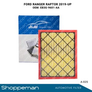 FORD RANGER RAPTOR 2019-UP Air Filter Cleaner OEM: EB3G-9601-AA A-025 Asahi