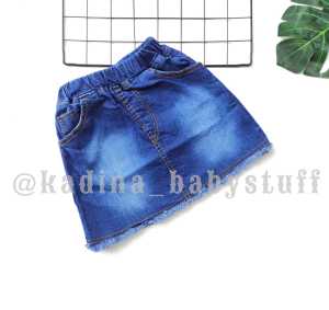 (COD) ROK JEANS ANAK LOL LED / ROK JEANS ANAK/ ROK JEANS LOL LED/ ROK ANAK / JEANS ANAK