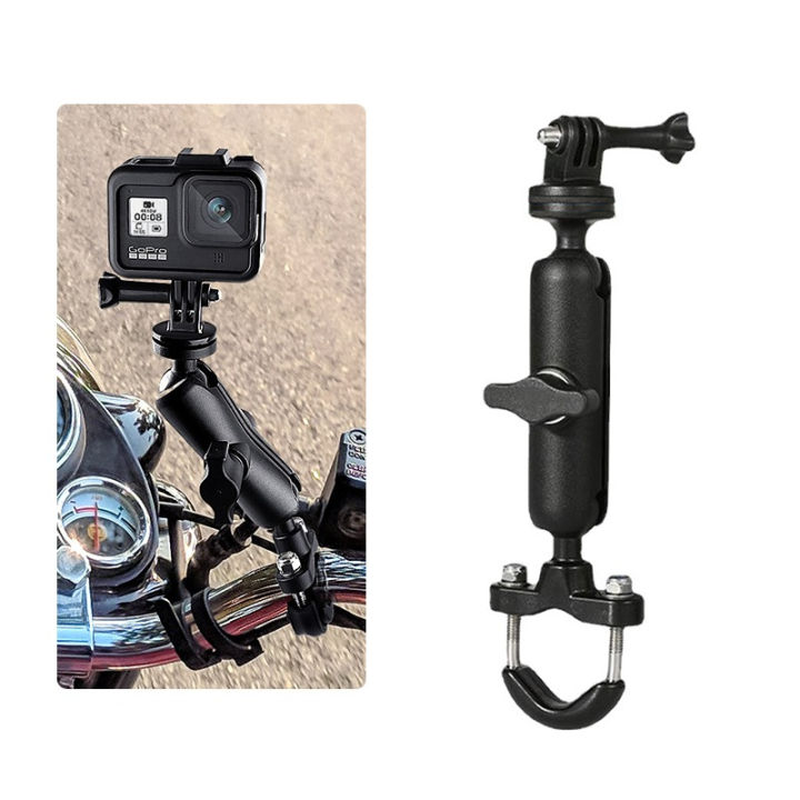 Motorcycle Action Camera Holder – 360° Adjustable Handlebar/Mirror ...
