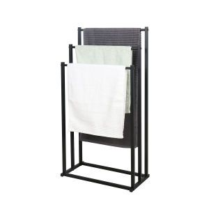 Towel Rack Standing with Wheels Towel Holder for Bathroom Floor Towel Rack with Hooks Multifunction Movable bathroom rack organizer Gap Storage Cart Narrow Slim Storage Rack Bathroom Organizer Space Savers