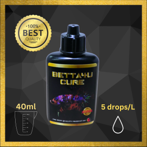 Betta4U Cure - Aquarium fish curing and preventative. Clear colorless
