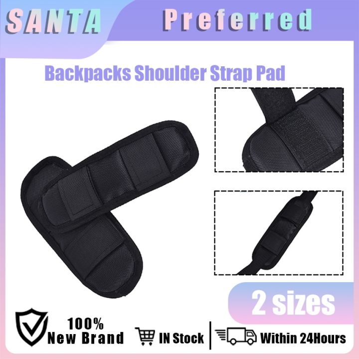 1/2x Thick Soft Shoulder Strap Pad Fastener Cushions For Bag Backpack Satchel UK