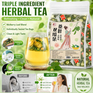 Mulberry Leaf Twin Melon Tea Natural Herbal Healthy Tea Diabetic-Friendly Sugar Control Wellness Drink No Additives Detox Tea