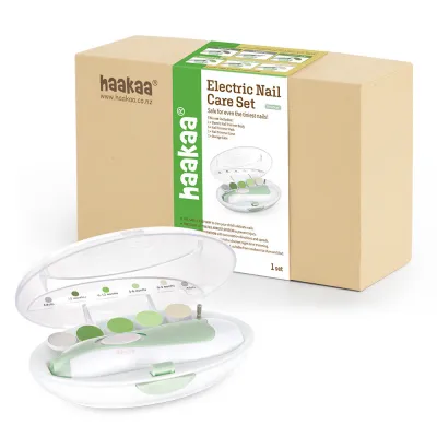 Haakaa Baby Nail Care Set (Electric) 0m+ - 2 Colors