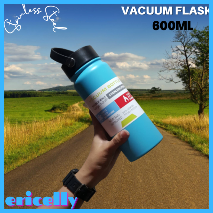 Jata Hogar HTER5501 - Thermos In Acciaio Inox Da 600ml - Leggero E Portatile - Mantiene Caldo O Freddo Per Ore