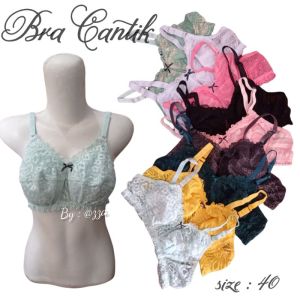 BISA COD - BH RENDA TANPA BUSA TANPA KAWAT FULL RENDA