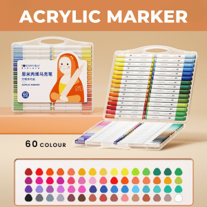 ENMY Acrylic Marker Pen Acrylic Paint Drawing Colouring Painting Art Multi Surface Use Marker Pen