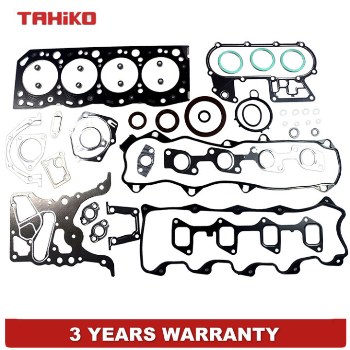 FULL HEAD OVERHAUL ENGINE GASKET Set Fit For Toyota HILUX Surf Dyna ...