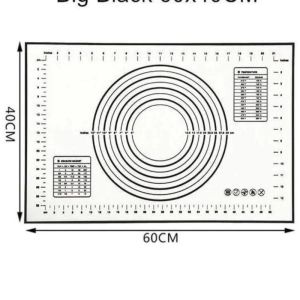 Silicone Baking Mat Kneading Pad Dough Mat Pizza Cake Dough Maker Kitchen Cooking Grill Non-Stick Gadgets Bakeware