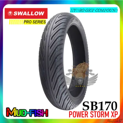 SWALLOW POWER STORM XP 90/80-17 | 120/70-17 TUBELESS TYRE (SB170)