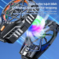 【New Upgrade】NETPAC Wireless Funcooler X112 Fan Cooler Built-in 500mAh Battery Radiator RGB Original. 