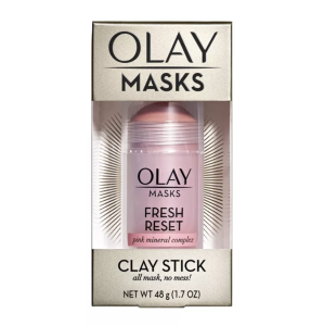 Olay Clay Stick Face Mask Fresh Reset Pink Mineral Clay Complex 48g
