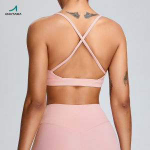 Beautiful back yoga bra womens shockproof high-strength sports underwear tight fitness vest outdoor fitness clothing TM0168-A