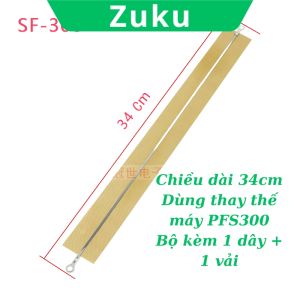 Dây hàn nhiệt thay thế máy hàn miệng túi pfs 200 / 300 / 400 | Máy dập chân M2-300/400/500 - Bán kèm vải chịu nhiệt