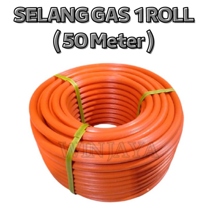 SELANG GAS 1 ROLL SELANG KOMPOR GAS 50 METER SELANG REGULATOR GAS LPG