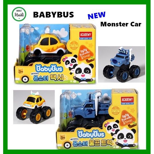 [BABYBUSKOREA] Babybus Toy Car Monster Taxi Monster Wolf Truck baby bus ...