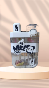 Botol Minum Anak Nice Cool 620ml 2 Sisi Couple Bottle Sticker Lucu - ShennyClothing