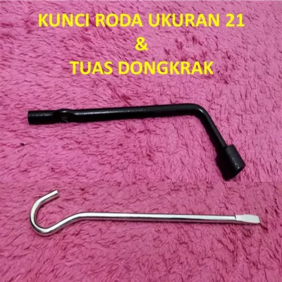 PAKET KUNCI RODA 21 MM & PUTARAN DONGKRAK ( AVANZA.XENIASIENTARUSHTERIOSINOVAGRANDMAXLUXIO.CALYASIGRAAYLAAGYAYARIS)