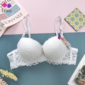 Bra Women Push Up Lace Wired Thick Sponge 32-38 A Fiona Lingerie