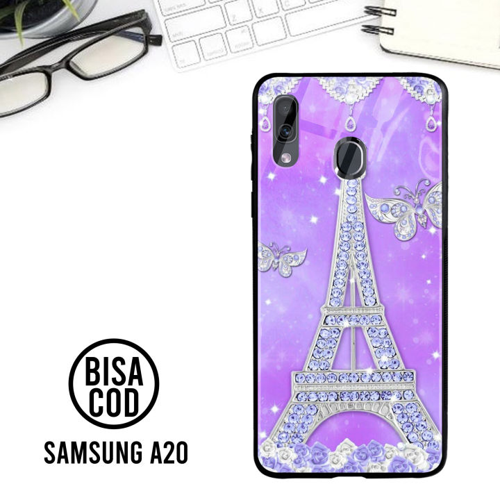 Case Samsung Galaxy A20 Lucu Unik Menara Eifell Series Case Hp