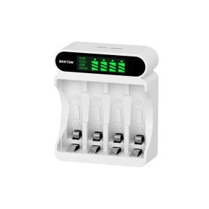 Beston Fast Charging Charger LCD Screen Display AA/AAA USB & TYPE-C 4 Slot 8 Slot Rapid Charging Charger Camera Flash Digital Camera 1.2V CB
