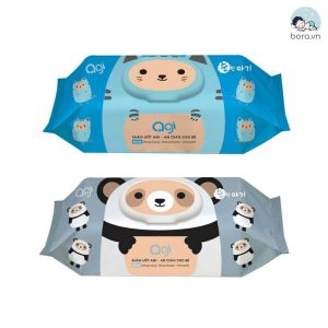 Khăn ướt Agi 80/100 tờ Likado 100 tờ Wesser 72 tờ không mùi an toàn cho bé