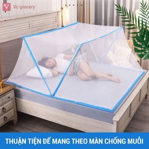 Màn chụp tự động mùng chống muỗi hiệu quả cho giấc ngủ ngon và bình yên.
