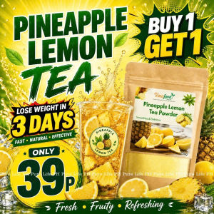 Pineapple Lemon Tea Powder Refreshing Fruit Tea Healthy Drink Low Calorie Daily Detox Drink Weight