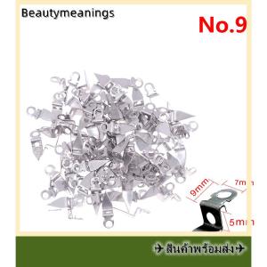 💥💌【Special price】✈️Ready Stock✈ 100ชิ้นช่อง3D ตัวอักษรแขวนหูสแตนเลสติดตั้งป้ายโลหะอะไหล่ฮาร์ดแวร์สำหรับโฆษณา