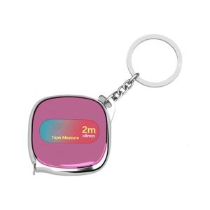Professional Mini 2M Measuring Device with Clear Double Scale Marking & Quick Retract Function Suitable for DIY Projects