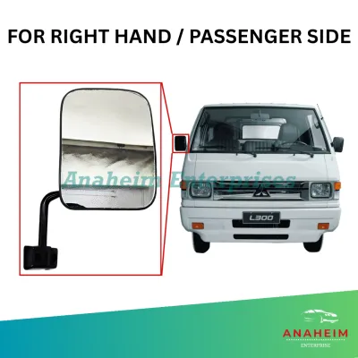 Mitsubishi L300 Side Mirror Lens Right Hand / Passenger Side - Replacement