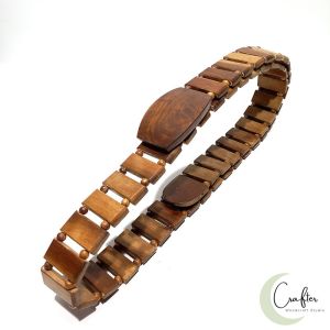 Sabuk/Ikat Pinggang Dari Kayu Bertuah Stigi ASLI