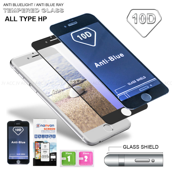 RO ACC] BLUELIGHT TEMPERED GLASS 10D FULL COVER FOR OPPO REALME X2