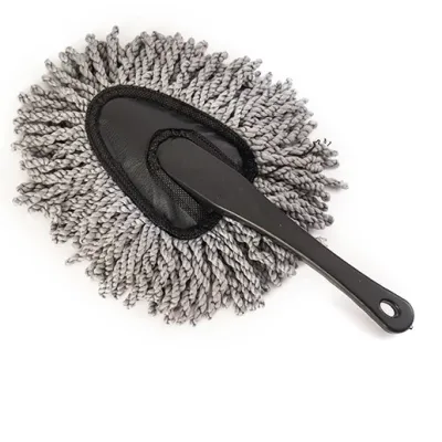 AUTOFun Car Wash Brush Handles Vehicle Clean Tool Soft Mop Dusting Tool Microfiber Cleaning Tools