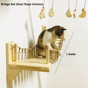 Tailored Haven: Customized Solid Wood Wall-Mounted Cat Furniture Structures and Houses Customized Just for Your Feline Friend- Series 1