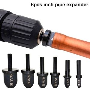 Mata Bor Pembesar Lubang Pipa 6pcs Swaging Flaring Pipe Expander MW02