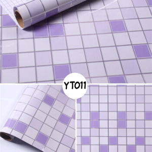 Wallpaper Dinding stiker Dapur Dan Kamar Mandi Anti Minyak Anti Air Bahan Alumunium Foil 5 M X 45 Cm RAINBOW STORE HOME