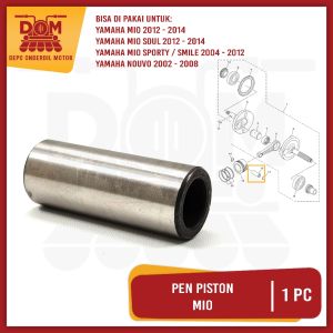 Pen Piston Seher Mio (PSP) Pin Klip Clip Piston Leher Seker Yamaha Mio Smile Mio Sporty Soul Nouvo