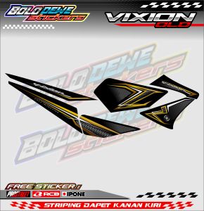 STRIPING VARIASI YAMAHA VIXION OLD / STICKER LIST MOTOR YAMAHA VIXION LAMA