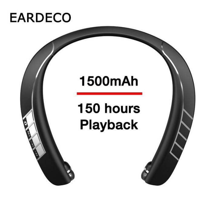 EARDECO 150 Hours Playback Bluetooth Earphone Wireless Headphones