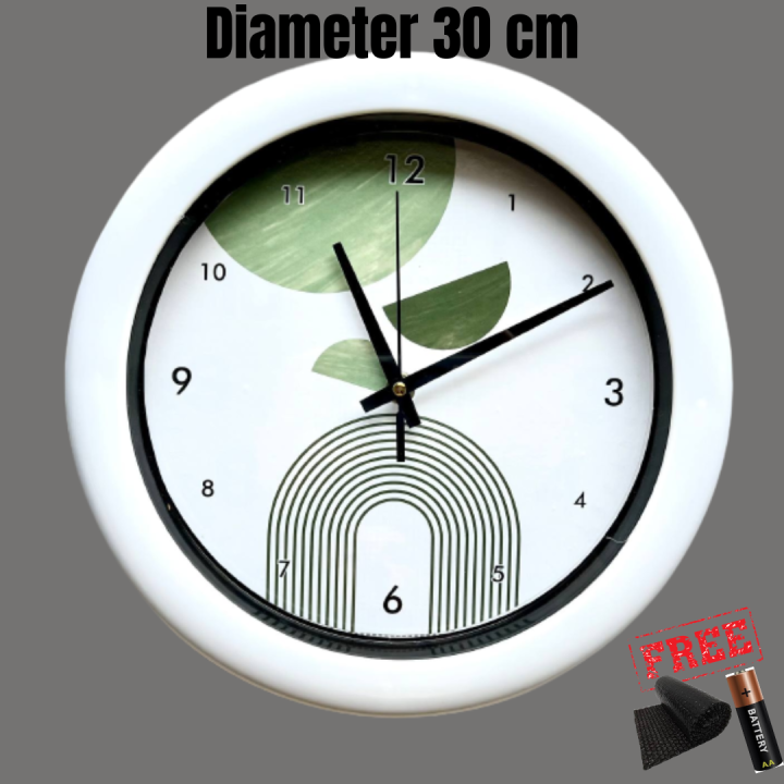 Jam%20Dinding%20Aesthetic%20Series%20Diameter%2030cm%20Desain%20Remaja%20Milenial%20Mesin%20Senyap%20Sweep%20Silent%20Movement%20-%20Image%205