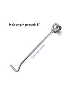 Hak Angin Proyek 8" inch window hook Cantolan Penahan Jendela 8 in