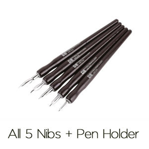 ญี่ปุ่นเดิมยักษ์ Nikko TACHIKAWA มังงะ G ปลายปากกา D ปลายปากกาช้อนปลายปากการอบปลายปากกานักเรียนวาดเส้นปากกาจุ่มปากกายืดหยุ่น