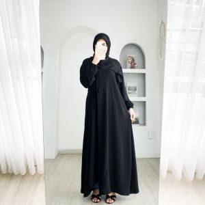 Amara Maxy Gamis Muslim Wanita | Gamis wanita Simple Dan Elegan | Dres Wanita Muslim Crinkle Terbaru