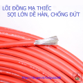 Dây điện AWG 10 12 14 Silicone Chịu Tải Chịu Nhiệt 200°C Chống Cháy. 