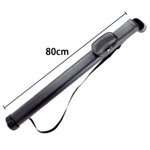 1 Stick 2 Holes Billard Cue Stick Case Hard Case Billiard Pool Cue Stick Bag With Adjustable Strap