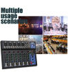 Mixer Hay Nhất Hiện Nay - Yamaha G07BT Mixer Bluetooth Cao Cấp, Bàn Trộn 7 Kênh Xử Lý Âm Thanh Tốt, Chống Hú Tuyệt Đối, Cho Chất Lượng Âm Thanh Đầu Ra Rất Sắc Nét, Có Thể Kết Hợp Với Mọi Amply, Loa, Nghe Nhạc Hát Karaoke. 