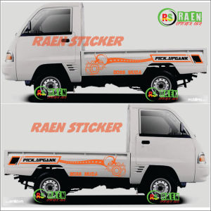 New Stiker Cutting Mobil Pick Up Futura Striping List Boss muda Stiker Mobil Pickup Futura 1.5 Carry 1.0 Carry1.5 Colt T120ss termurah